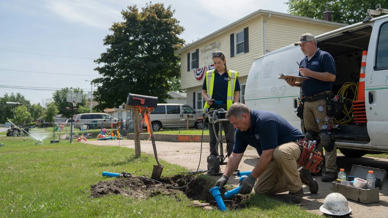 Slab Leak Repair in Ellwood City, PA near me